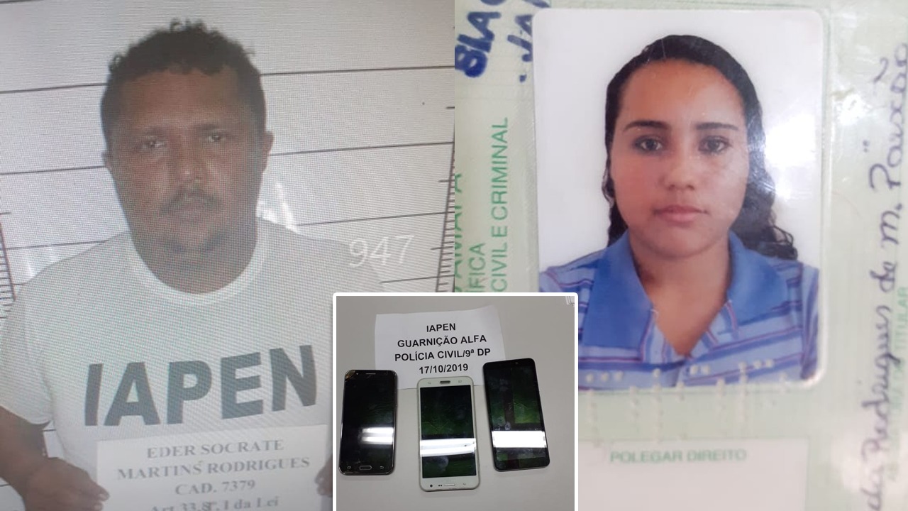 POLÍCIA CIVIL PRENDE DETENTO DO IAPEN E SUA COMPANHEIRA POR ESTELIONATO EM MACAPÁ